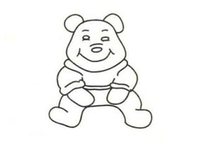 维尼熊简笔画