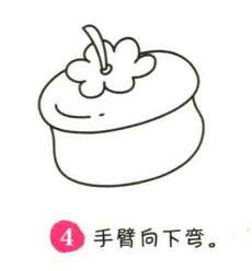 柿子简笔画画法步骤04