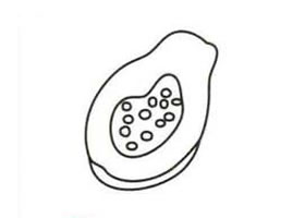 木瓜简笔画