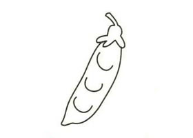 豆角简笔画