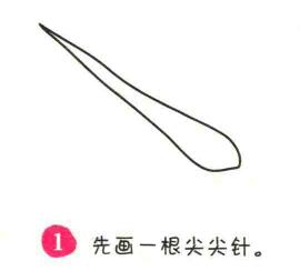 大葱简笔画画法步骤01