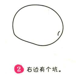 土豆简笔画画法步骤02