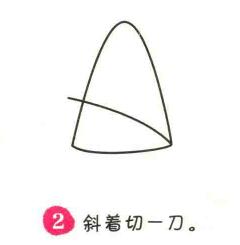 春笋简笔画画法步骤02