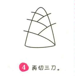 春笋简笔画画法步骤04