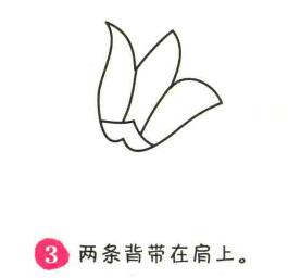 百合花简笔画画法步骤03