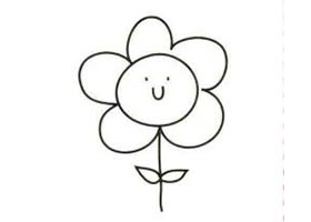 太阳花简笔画