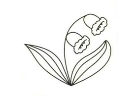 铃兰花简笔画