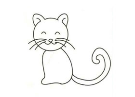 小猫简笔画