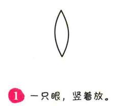 蝴蝶简笔画画法步骤01