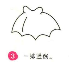 贝壳简笔画画法步骤03