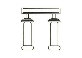 门楼简笔画