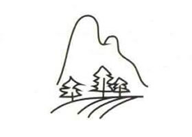 田野简笔画