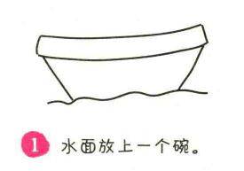 轮船简笔画画法步骤01