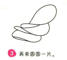 薯片简笔画画法步骤03
