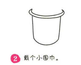 饮料简笔画画法步骤02