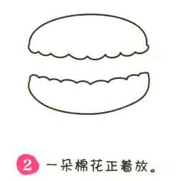马卡龙简笔画画法步骤02