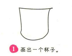 啤酒简笔画画法步骤01