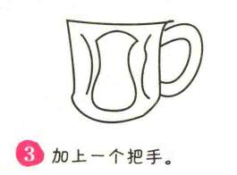 啤酒简笔画画法步骤03