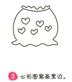 短裙简笔画画法步骤03