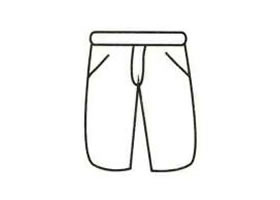 短裤简笔画