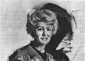 妇女肖像画画法步骤