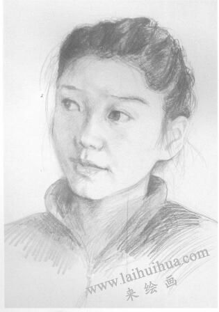 素描肖像画步骤分解一03