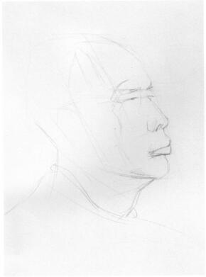 素描肖像画步骤分解二01
