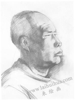 素描肖像画步骤分解二02