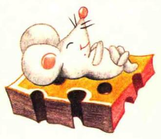 老鼠色铅笔简笔画画法步骤06