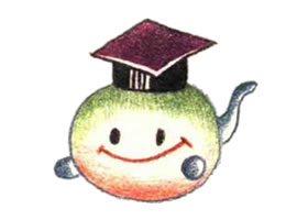 蝌蚪色铅笔简笔画