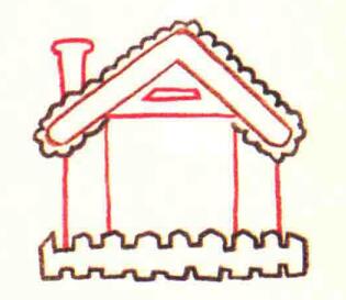 开关盒色铅笔简笔画画法步骤02