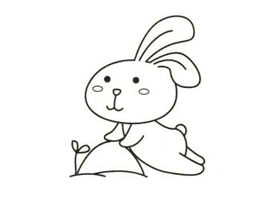 兔子简笔画作品（三）