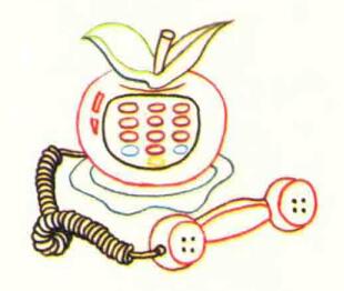 电话的色铅笔简笔画画法步骤02