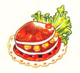 粗粮煎饼色铅笔简笔画画法步骤05