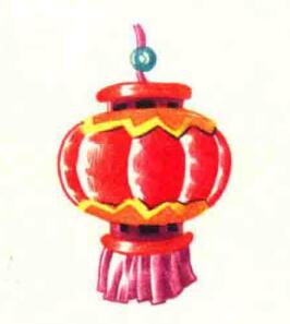 春节灯笼色铅笔简笔画画法步骤06