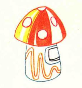 垃圾桶色铅笔简笔画画法步骤03