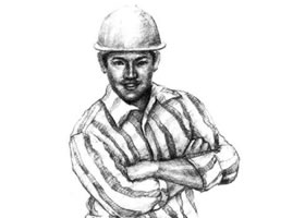 油漆工素描画法步骤