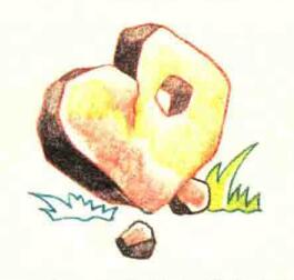 石头色铅笔简笔画画法步骤05