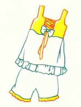 家居服色铅笔简笔画画法步骤03