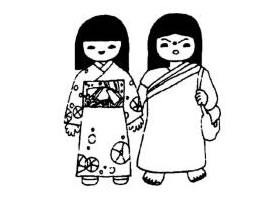 人物画法之服饰的夸张表现