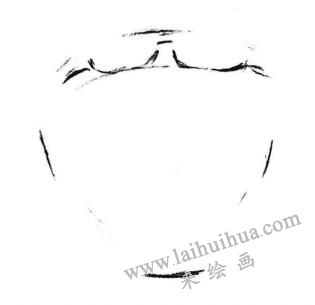 帅气的少年素描画法步骤01