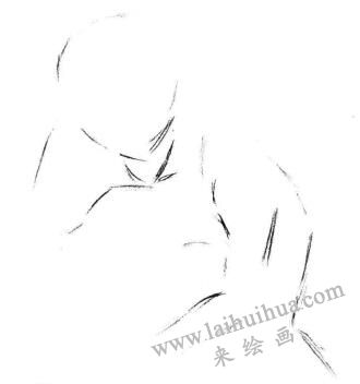 阳光男孩素描画法步骤