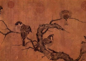 北宋崔白《寒雀图卷》赏析