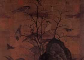黄居寀《山鹧棘雀图轴》赏析