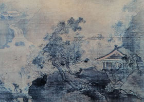 张路《风雨归庄图轴》赏析