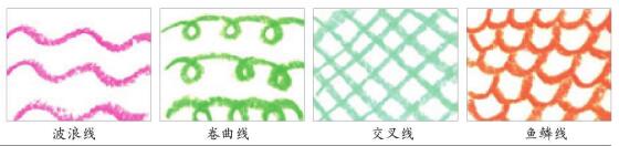 油棒画色彩技法：线02
