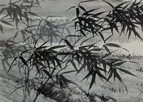 夏昶《湘江烟雨图》赏析