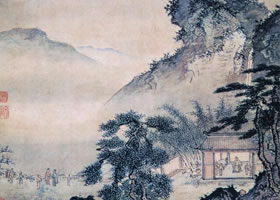 戴进《归田祝寿图》赏析