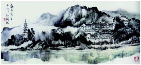 李锦胜山水画