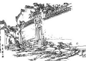 风景素描的表现题材